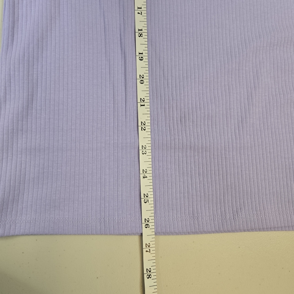 GAP Ribbed Tee Lavendar X-Large - Picture 7 of 7